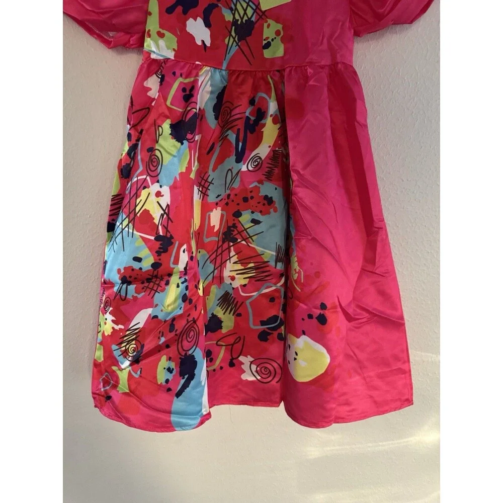 kids girls Weird Doll Costume Pink Dress Halloween costume dress size 160 /11-12